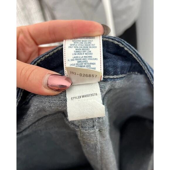 True Religion Brand Straight Leg Dark Wash Made in USA Size 29 Women’s - Picture 5 of 8